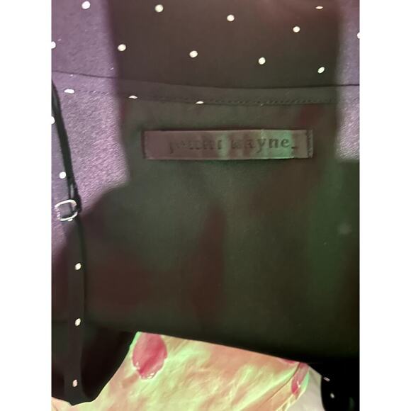 Jenni Kayne Polka Dot Black Tank Top XS - Picture 5 of 5